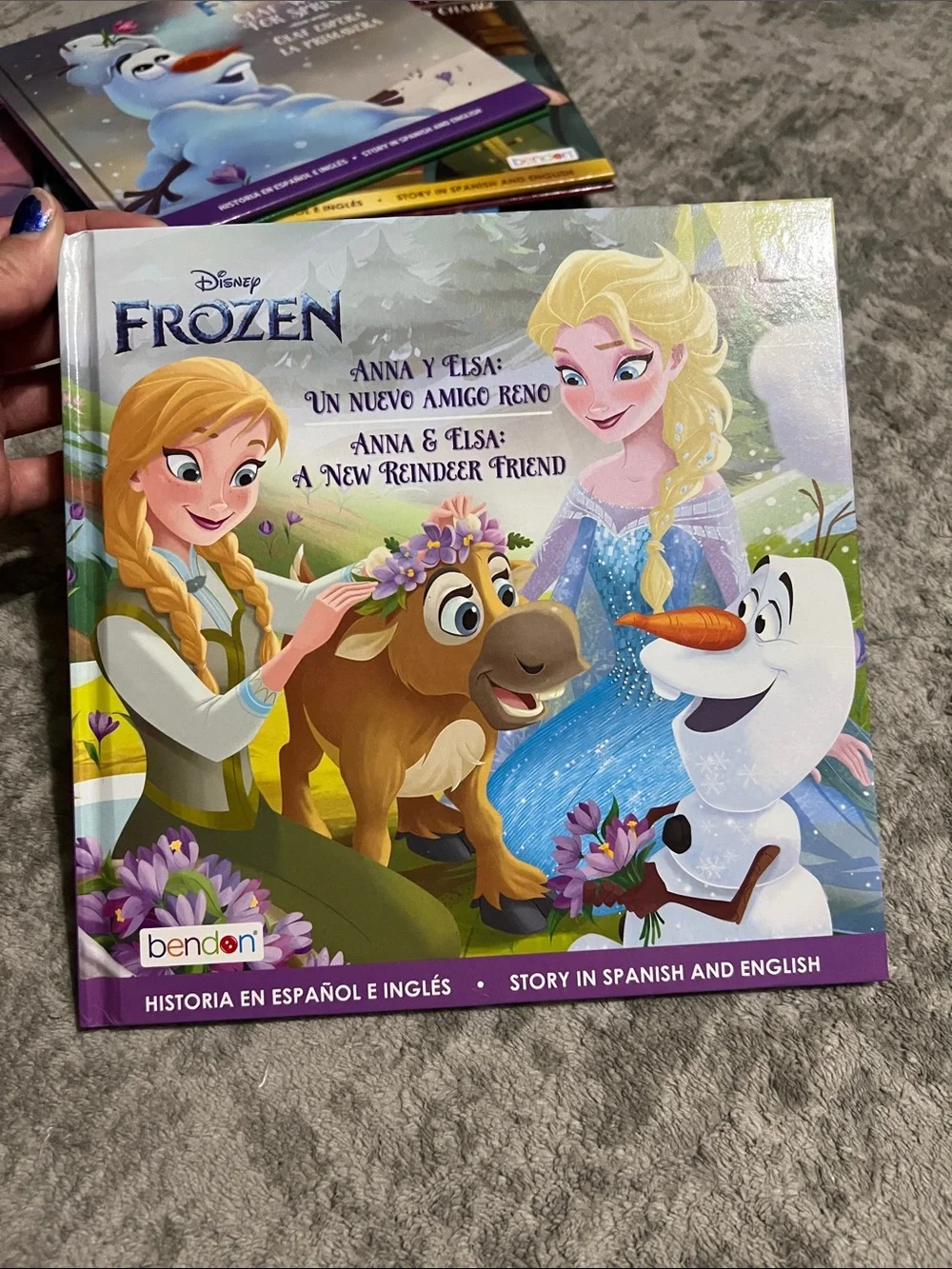 Bundle of 9 bendon hardcover Disney Frozen/ Frozen 2 short books
